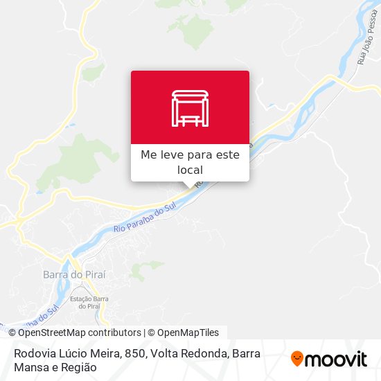 Rodovia Lúcio Meira, 850 mapa