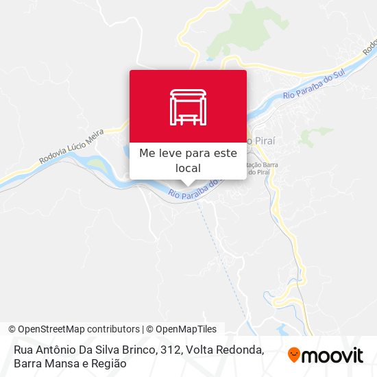 Rua Antônio Da Silva Brinco, 312 mapa