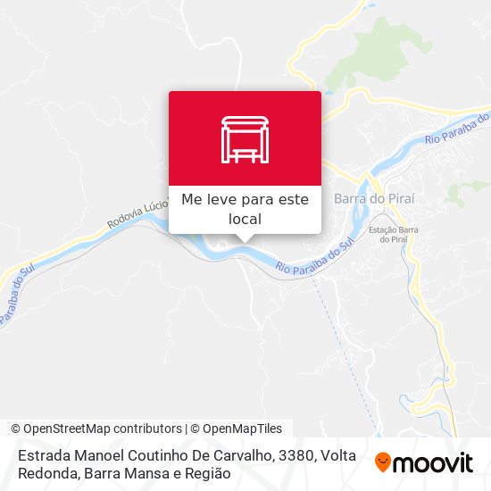 Estrada Manoel Coutinho De Carvalho, 3380 mapa