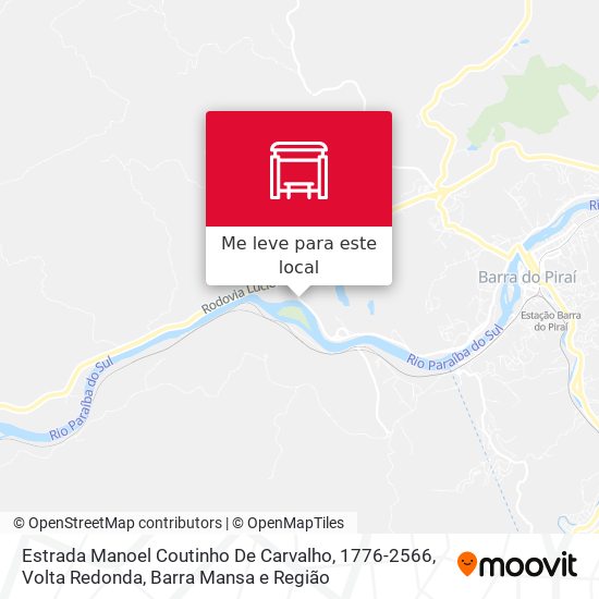 Estrada Manoel Coutinho De Carvalho, 1776-2566 mapa
