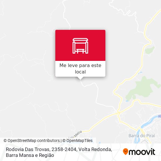 Rodovia Das Trovas, 2358-2404 mapa