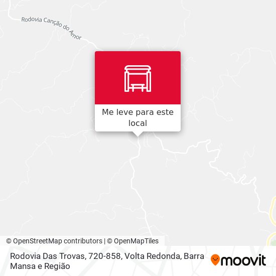 Rodovia Das Trovas, 720-858 mapa