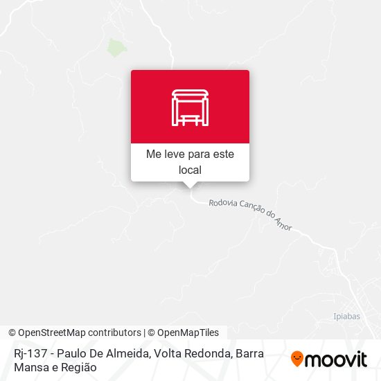 Rj-137 - Paulo De Almeida mapa