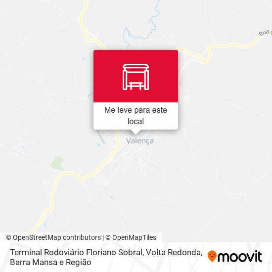 Terminal Rodoviário Floriano Sobral mapa