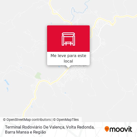 Terminal Rodoviário De Valença mapa