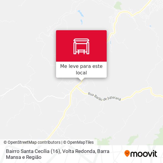 Bairro Santa Cecília (16) mapa
