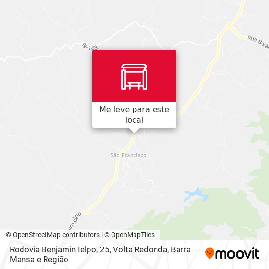 Rodovia Benjamin Ielpo, 25 mapa