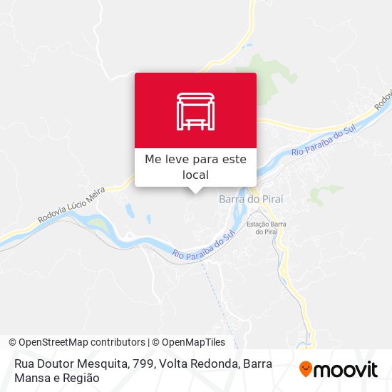 Rua Doutor Mesquita, 799 mapa