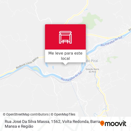 Rua José Da Silva Massa, 1562 mapa