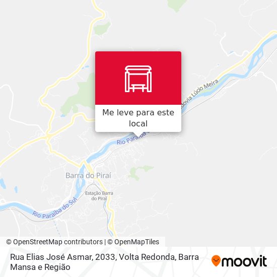 Rua Elias José Asmar, 2033 mapa