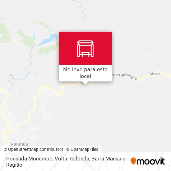 Pousada Mocambo mapa