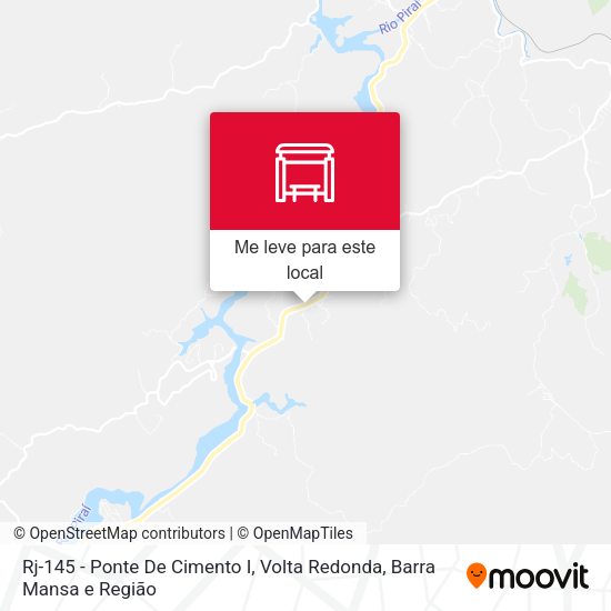 Rj-145 - Ponte De Cimento I mapa