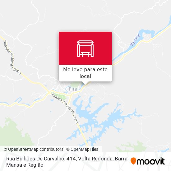 Rua Bulhões De Carvalho, 414 mapa