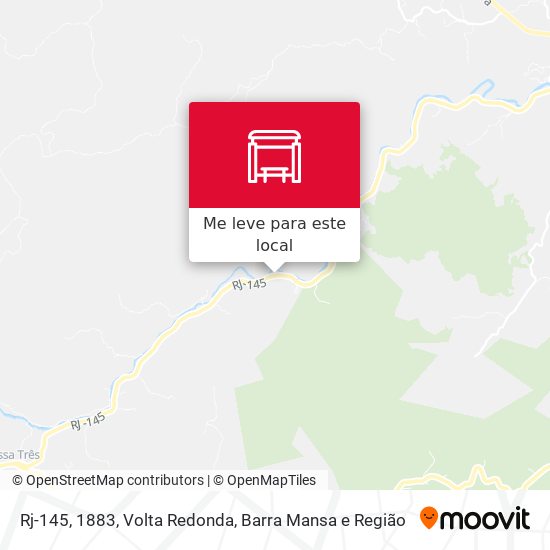 Rj-145, 1883 mapa