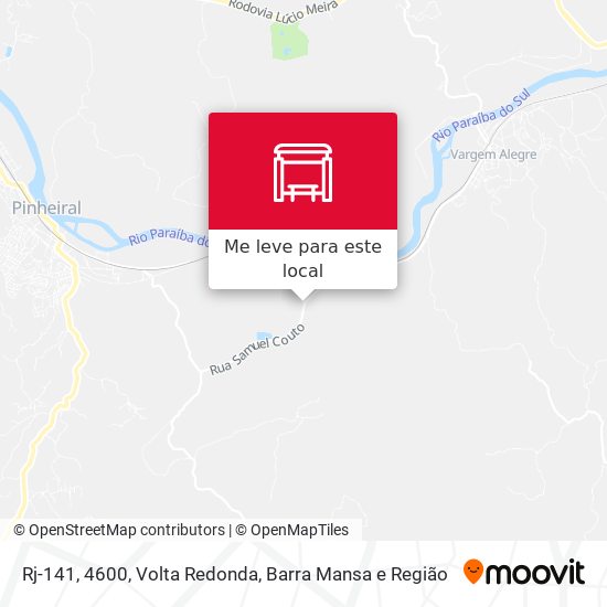 Rj-141, 4600 mapa