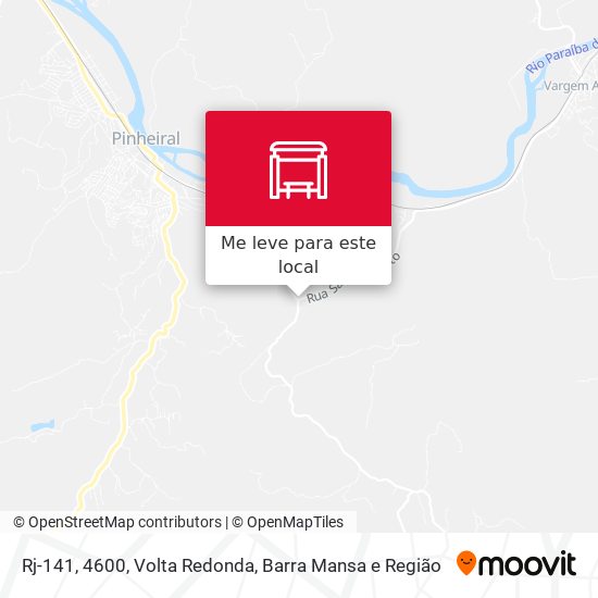 Rj-141, 4600 mapa