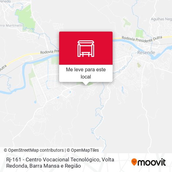 Centro Vocacional Tecnológico mapa