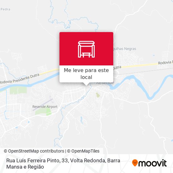 Rua Luís Ferreira Pinto, 33 mapa