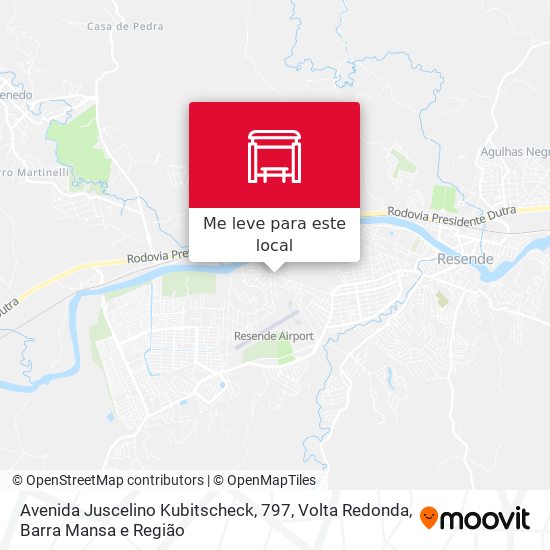 Avenida Juscelino Kubitscheck, 797 mapa