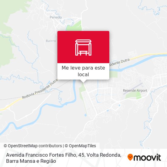 Avenida Francisco Fortes Filho, 45 mapa