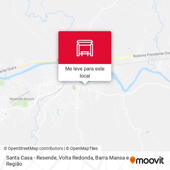 Santa Casa - Resende mapa