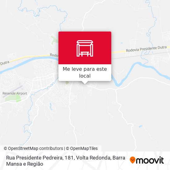 Rua Presidente Pedreira, 181 mapa