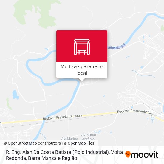 R. Eng. Alan Da Costa Batista (Polo Industrial) mapa