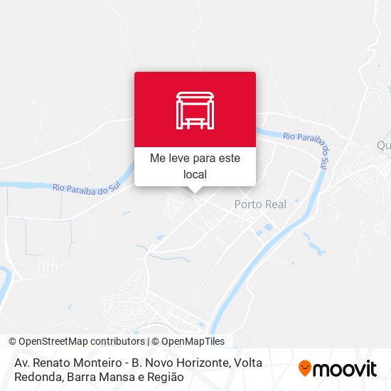 Av. Renato Monteiro - B. Novo Horizonte mapa