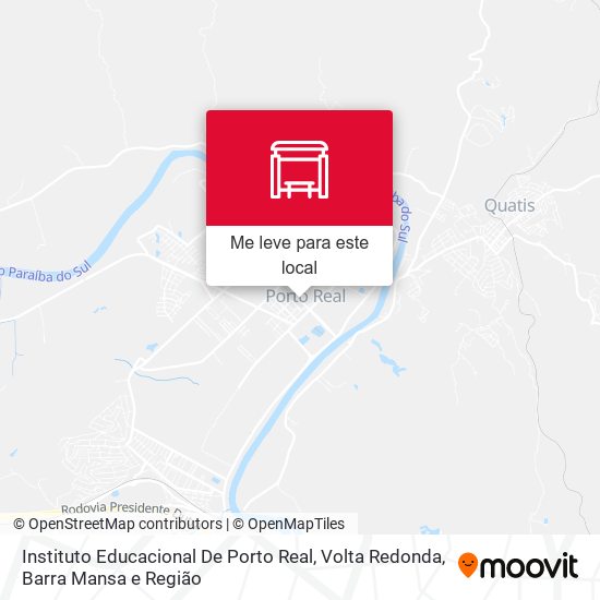Instituto Educacional De Porto Real mapa