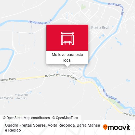 Quadra Freitas Soares mapa