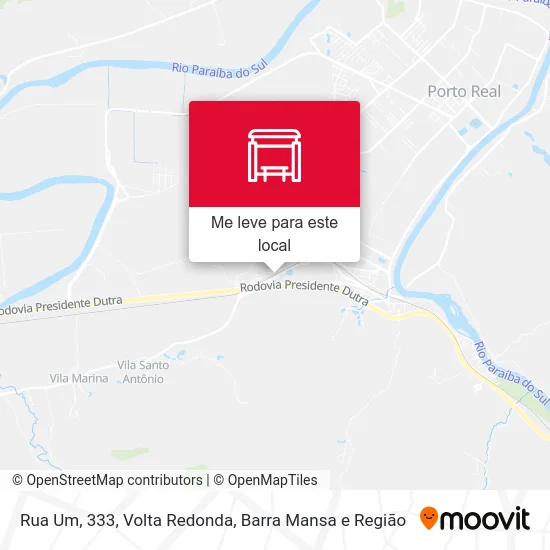 Rua Um, 333 mapa