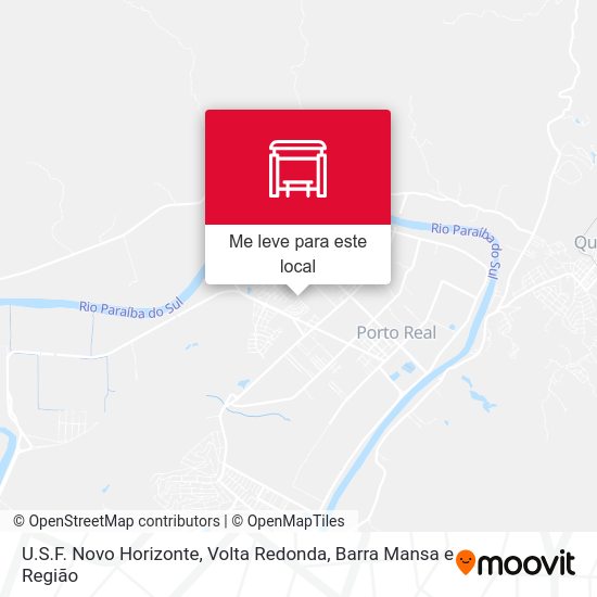 U.S.F. Novo Horizonte mapa
