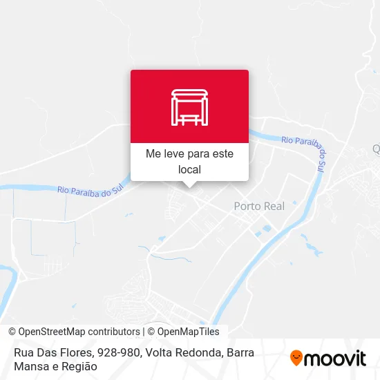 Rua Das Flores, 928-980 mapa