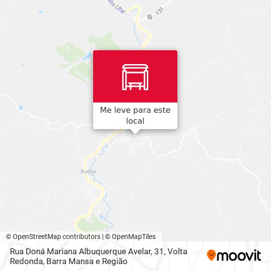 Rua Doná Mariana Albuquerque Avelar, 31 mapa