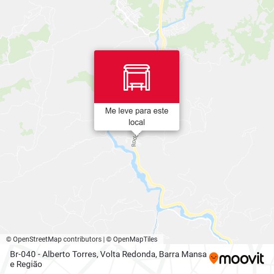 Br-040 - Alberto Torres mapa