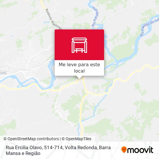 Rua Ercilia Olavo, 514-714 mapa