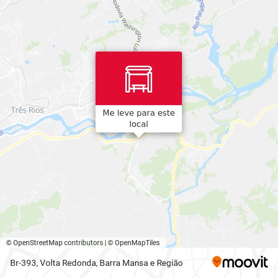 Br-393 mapa