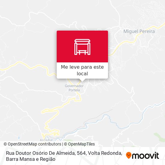 Rua Doutor Osório De Almeida, 564 mapa
