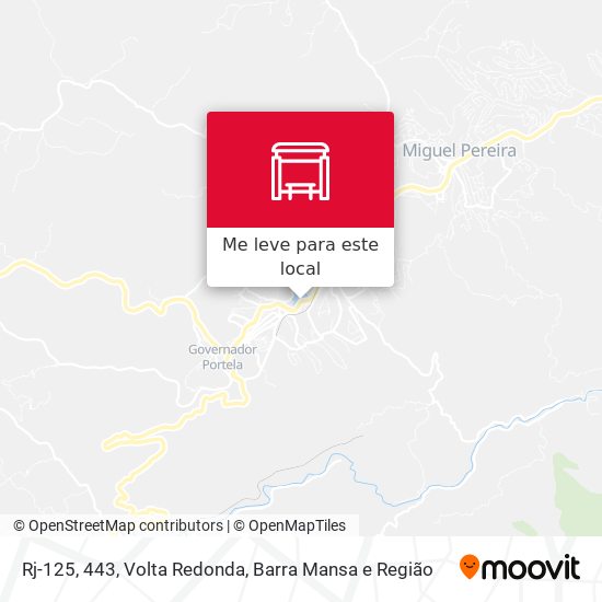 Rj-125, 443 mapa