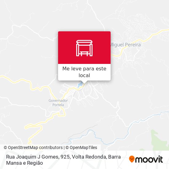 Rua Joaquim J Gomes, 925 mapa