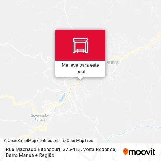Rua Machado Bitencourt, 375-413 mapa