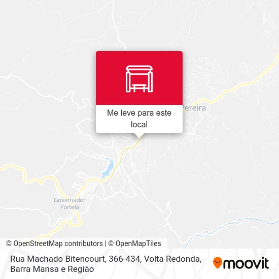 Rua Machado Bitencourt, 366-434 mapa