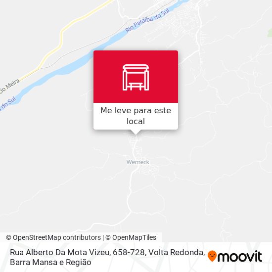 Rua Alberto Da Mota Vizeu, 658-728 mapa