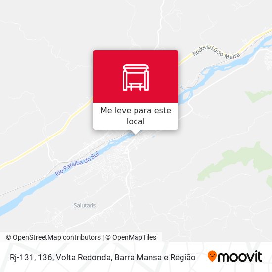 Rj-131, 136 mapa