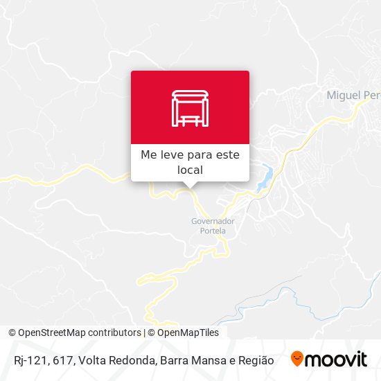 Rj-121, 617 mapa