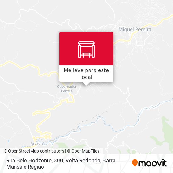 Rua Belo Horizonte, 300 mapa