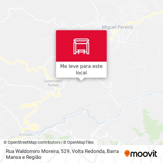 Rua Waldomiro Moreira, 529 mapa