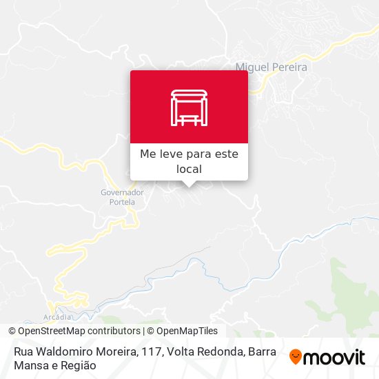 Rua Waldomiro Moreira, 117 mapa