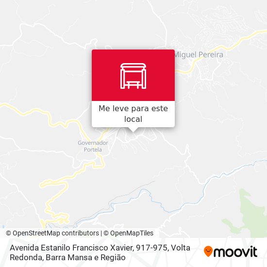 Avenida Estanilo Francisco Xavier, 917-975 mapa