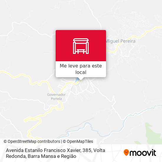 Avenida Estanilo Francisco Xavier, 385 mapa